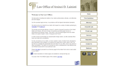 Desktop Screenshot of lainioti-lawoffices.com